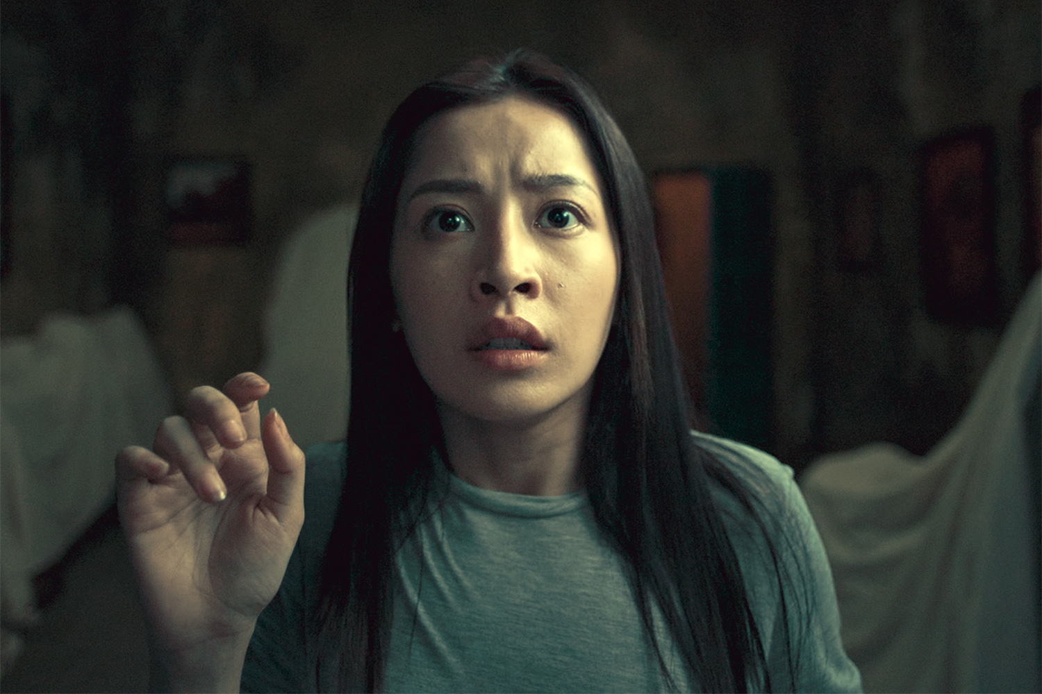 Chi Pu trở lại dòng phim kinh dị sau Chung cư ma (2014). Ảnh: Thạch Thảo